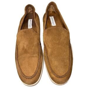 Caracciolo Napoli Brown Suede Leather Loafers    Size: EU 39 /US 9 Women's